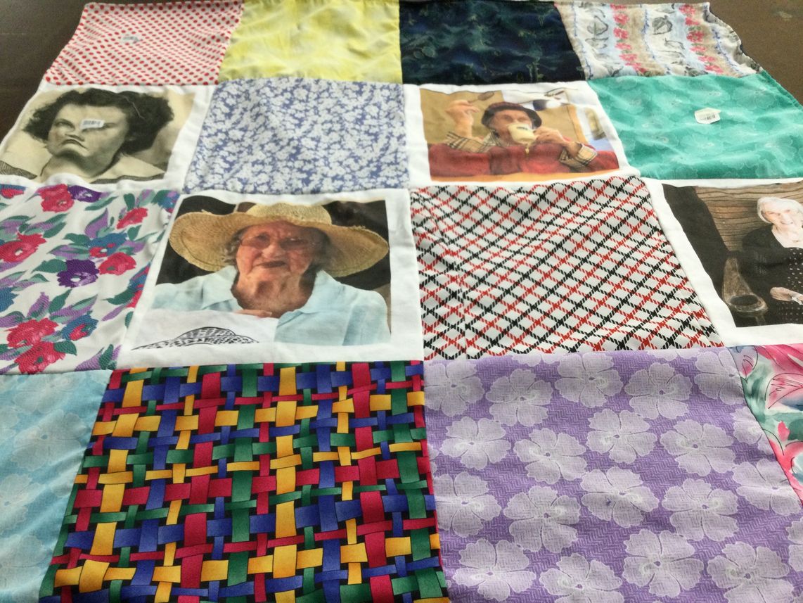T-shirt quilt by Jessie from TX