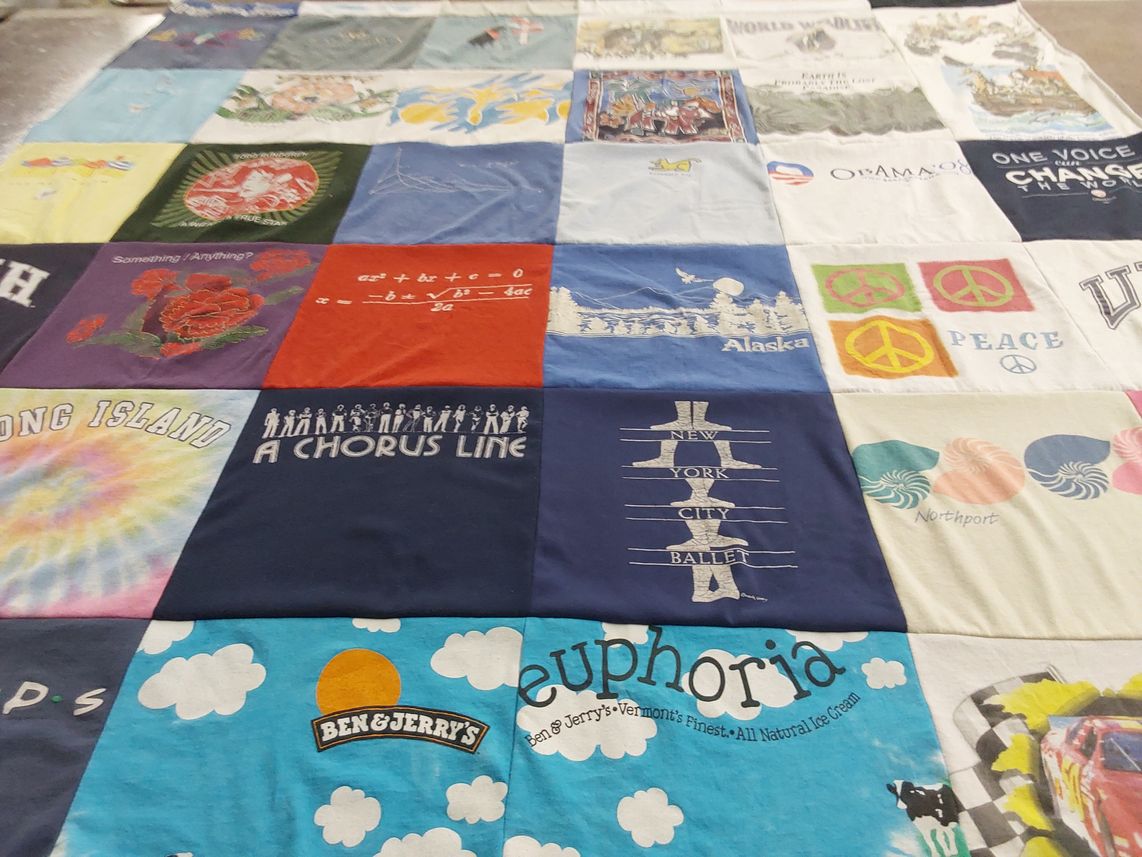T-shirt quilt from new york city ballet by Robin from MD