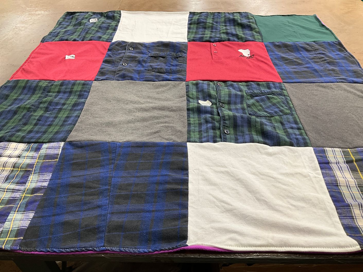T-shirt quilt by Debra from WI