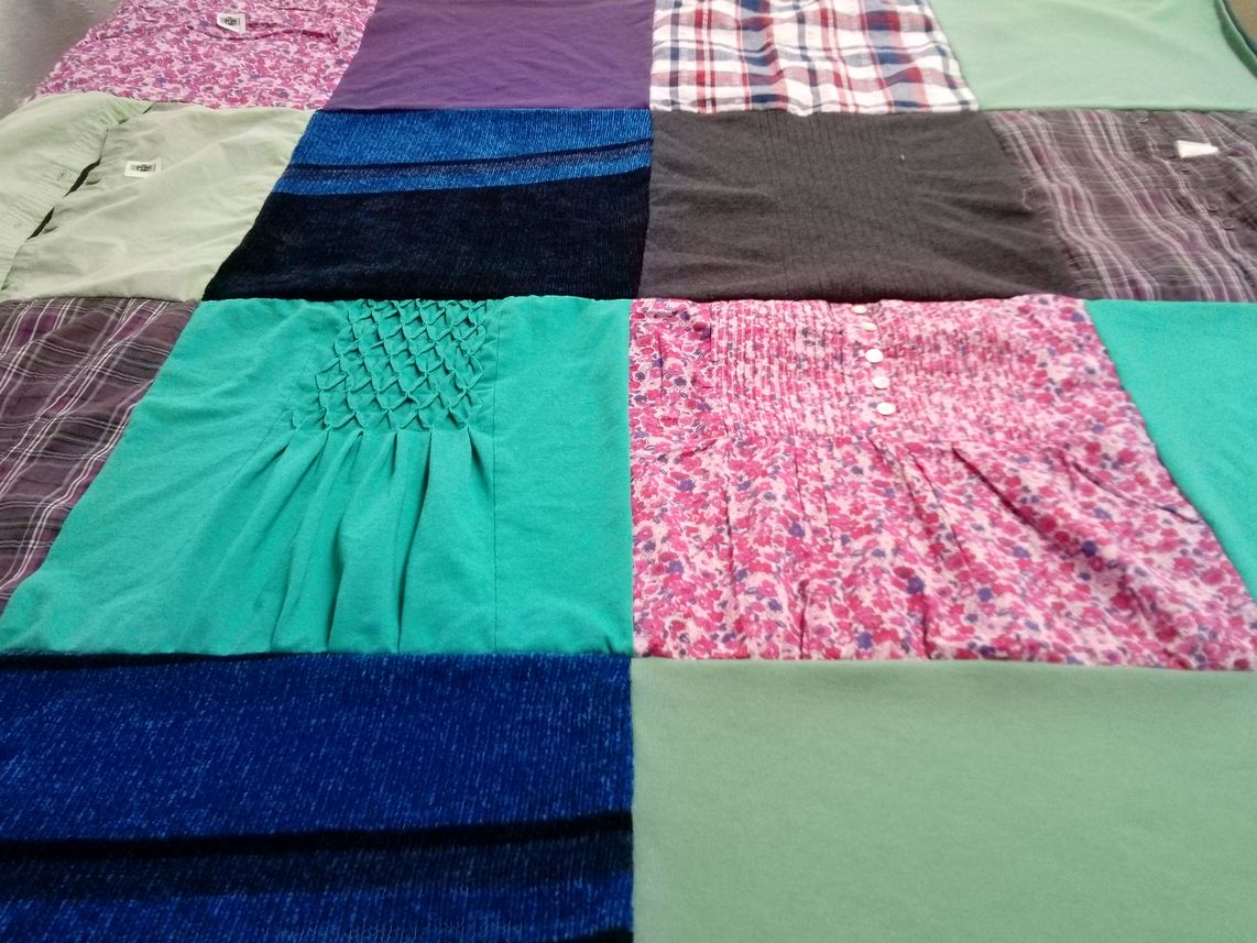 T-shirt quilt by Alessandra from IN