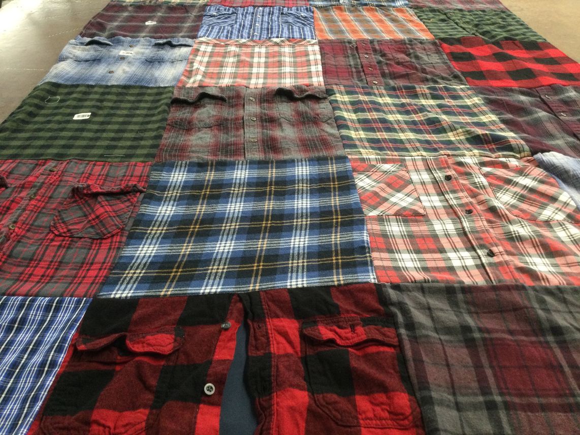 T-shirt quilt with fashion, textiles themes by Joe from TX