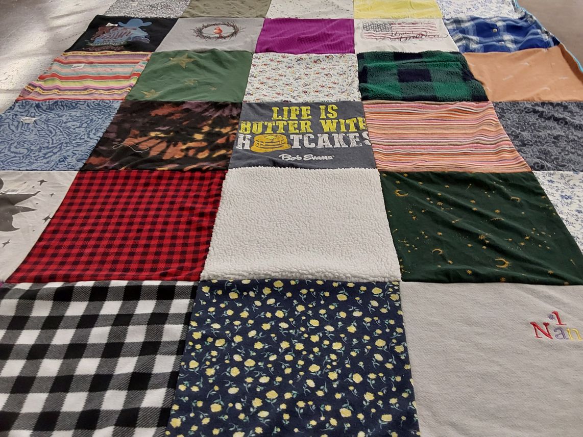 T-shirt quilt by Deborah from MD