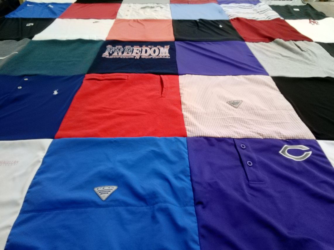 T-shirt quilt by Hylie from TX