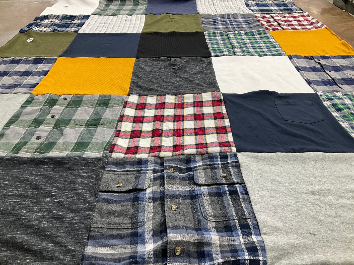 T-shirt quilt by Natalie from VA