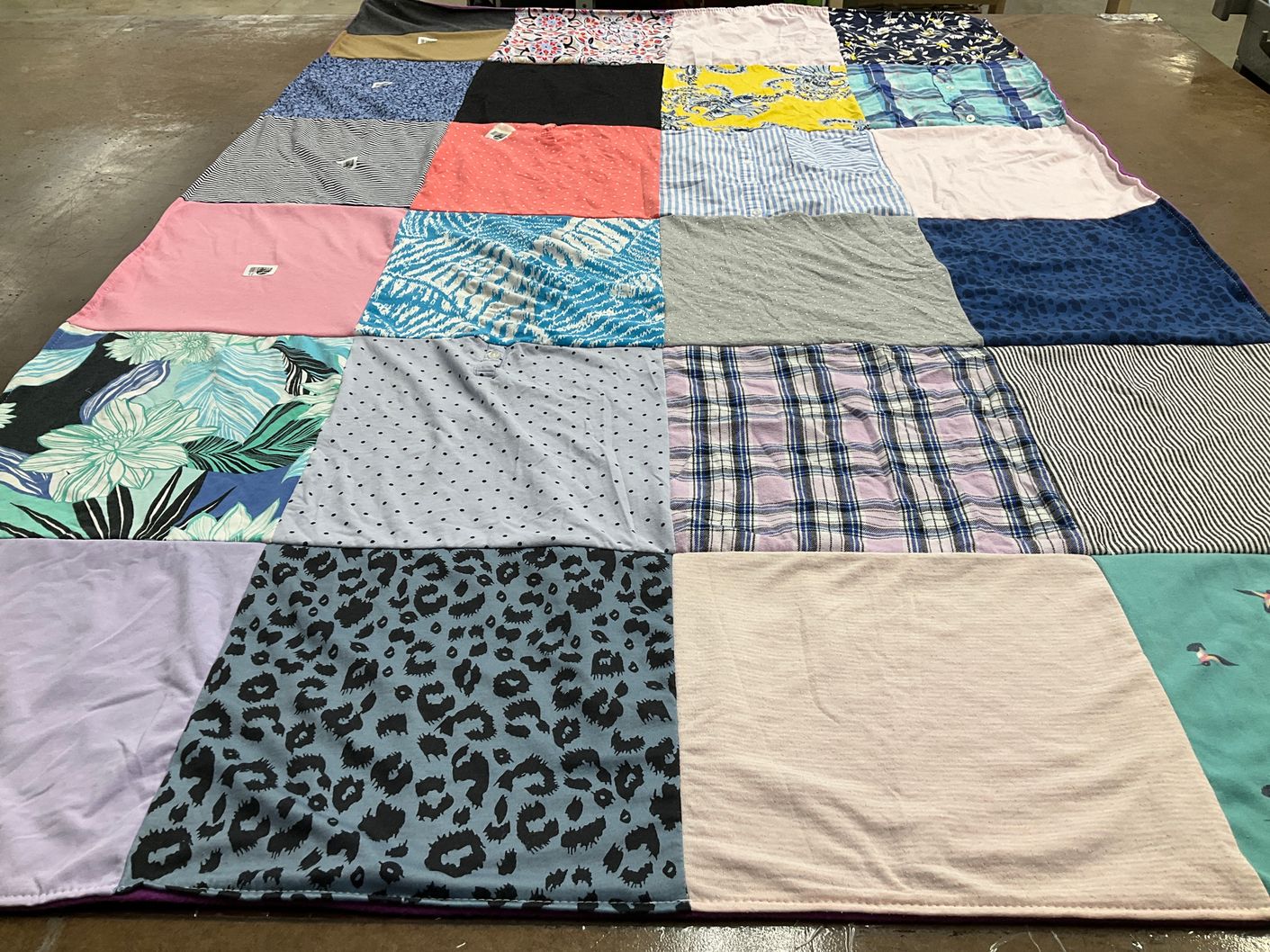 T-shirt quilt by Christina from PA