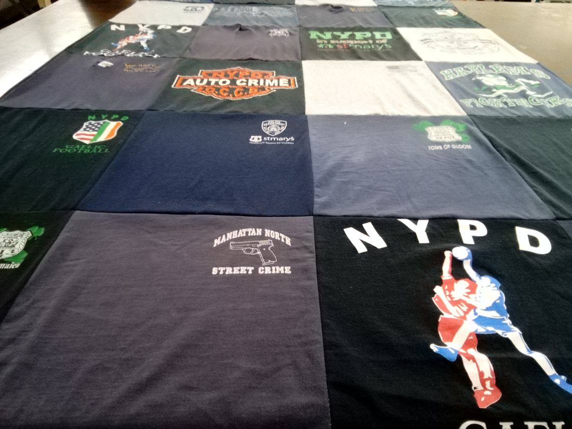 T-shirt quilt by Teresa from FL