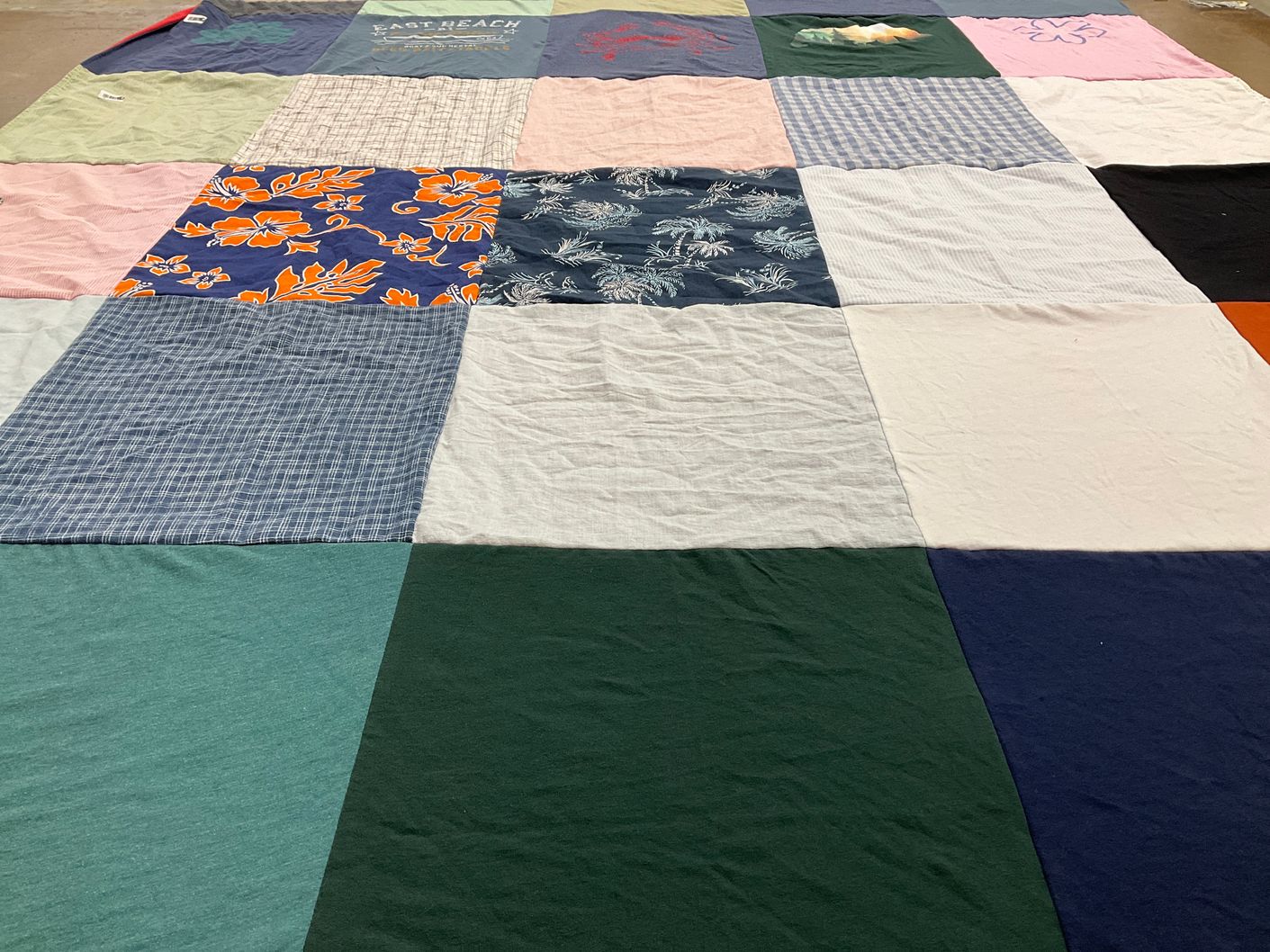 T-shirt quilt by Ann from NY