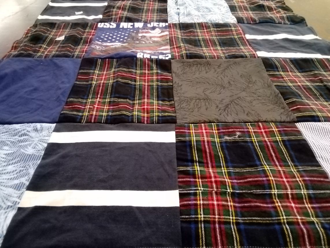 T-shirt quilt by Phayth from FL
