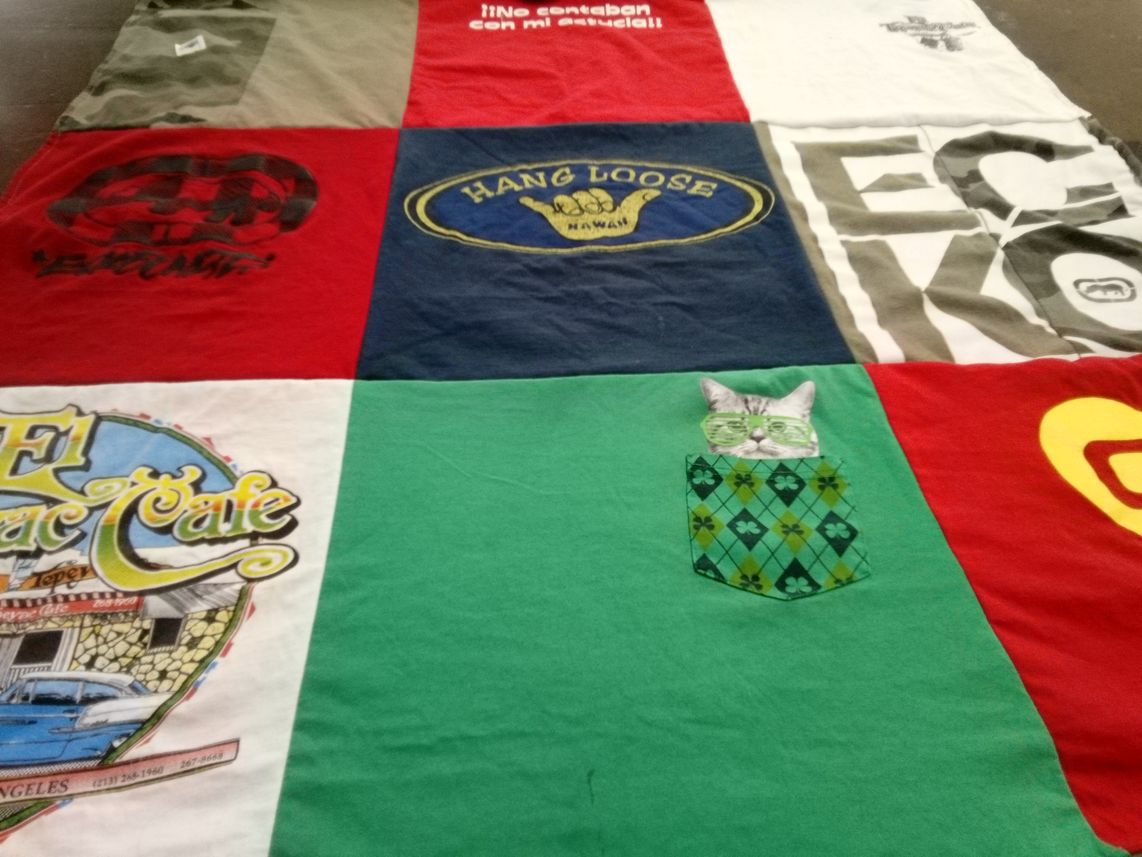 T-shirt quilt by Julia Rosa from NM