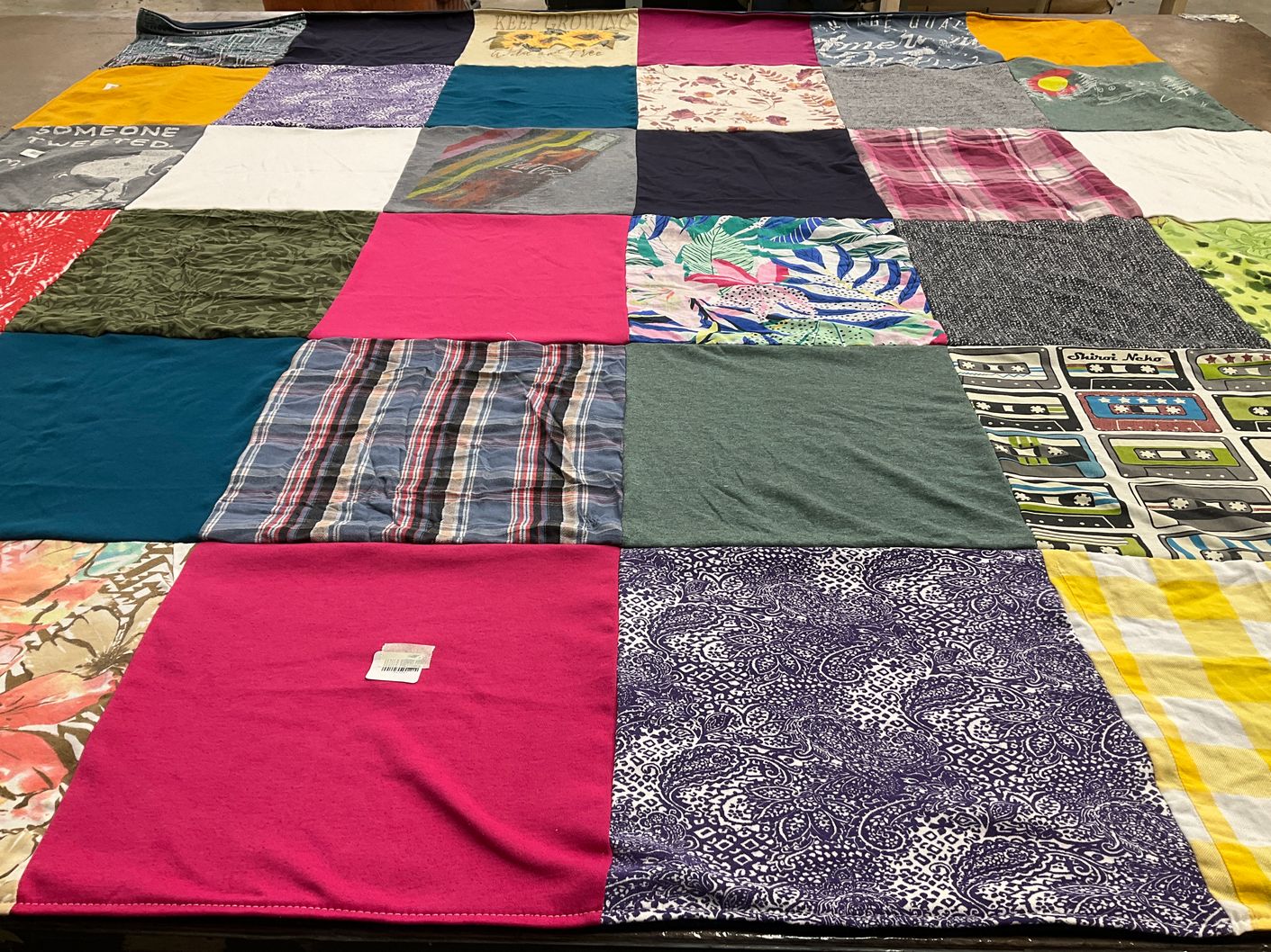 T-shirt quilt by Amber from TX