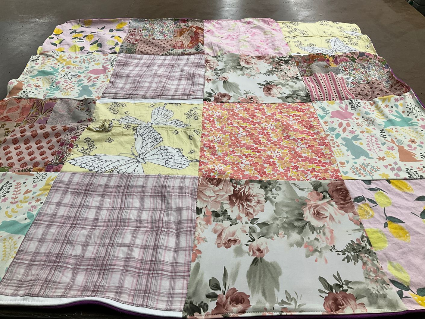 T-shirt quilt by Sarah from NE