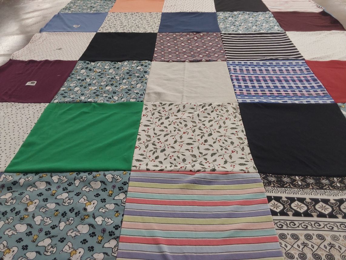 T-shirt quilt by Christina from LA