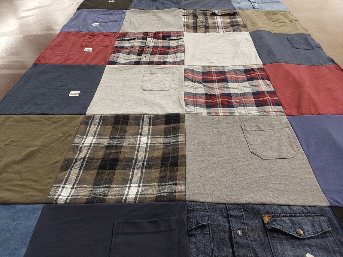 T-shirt quilt by Brenda from PA