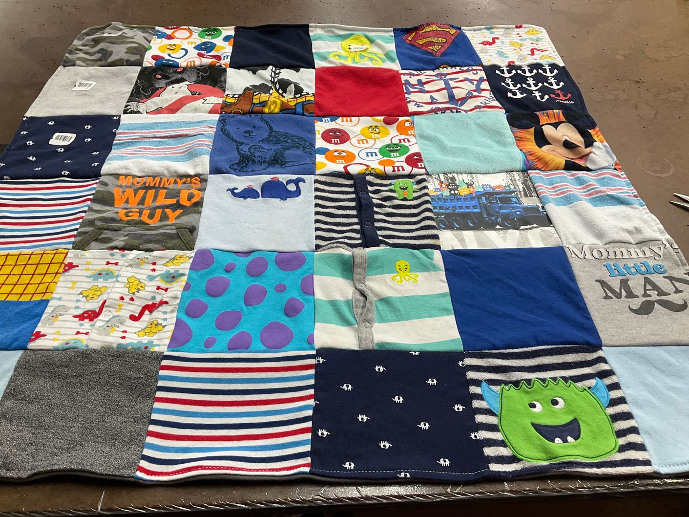 T-shirt quilt by Ruth from NV