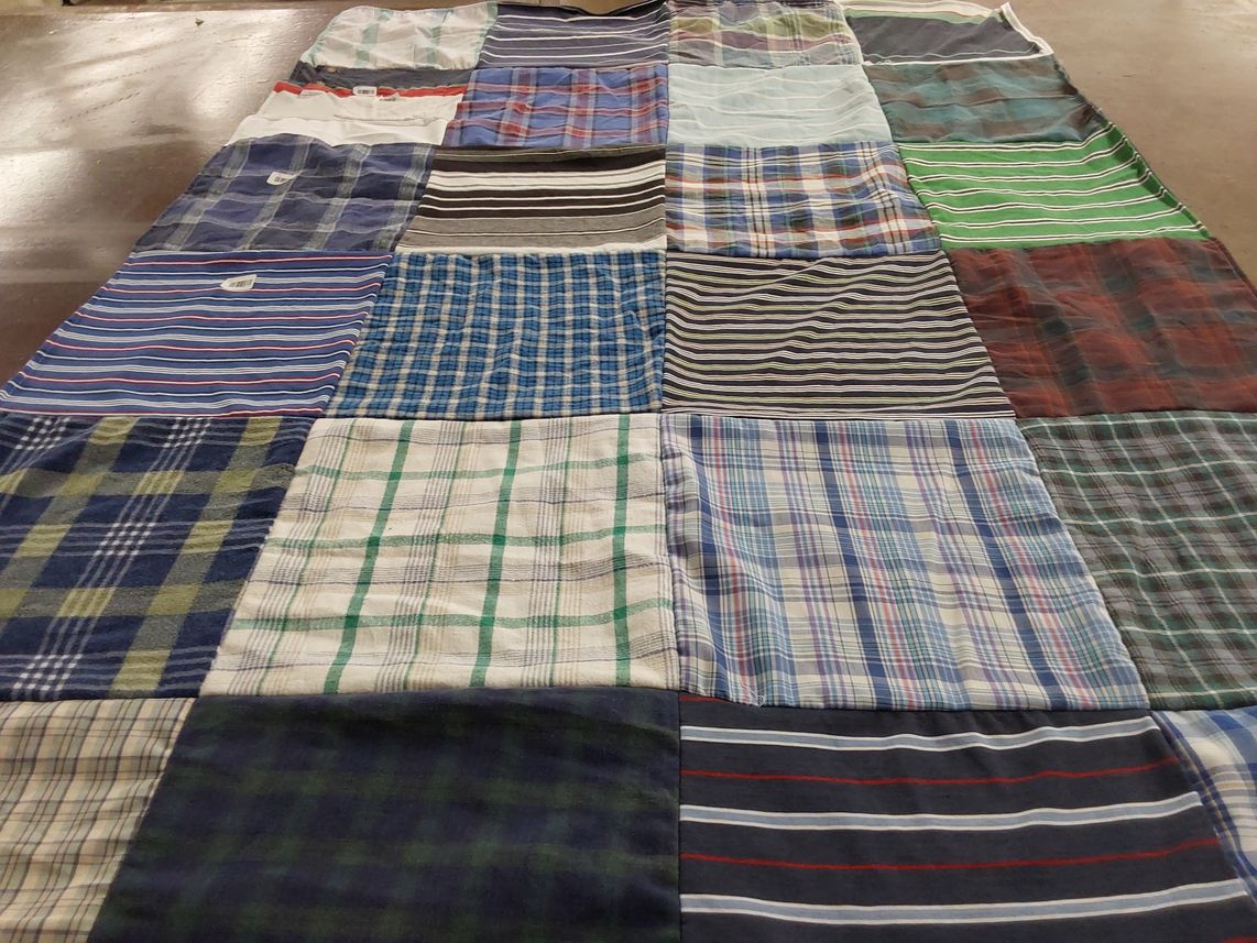 T-shirt quilt by Freida from CA