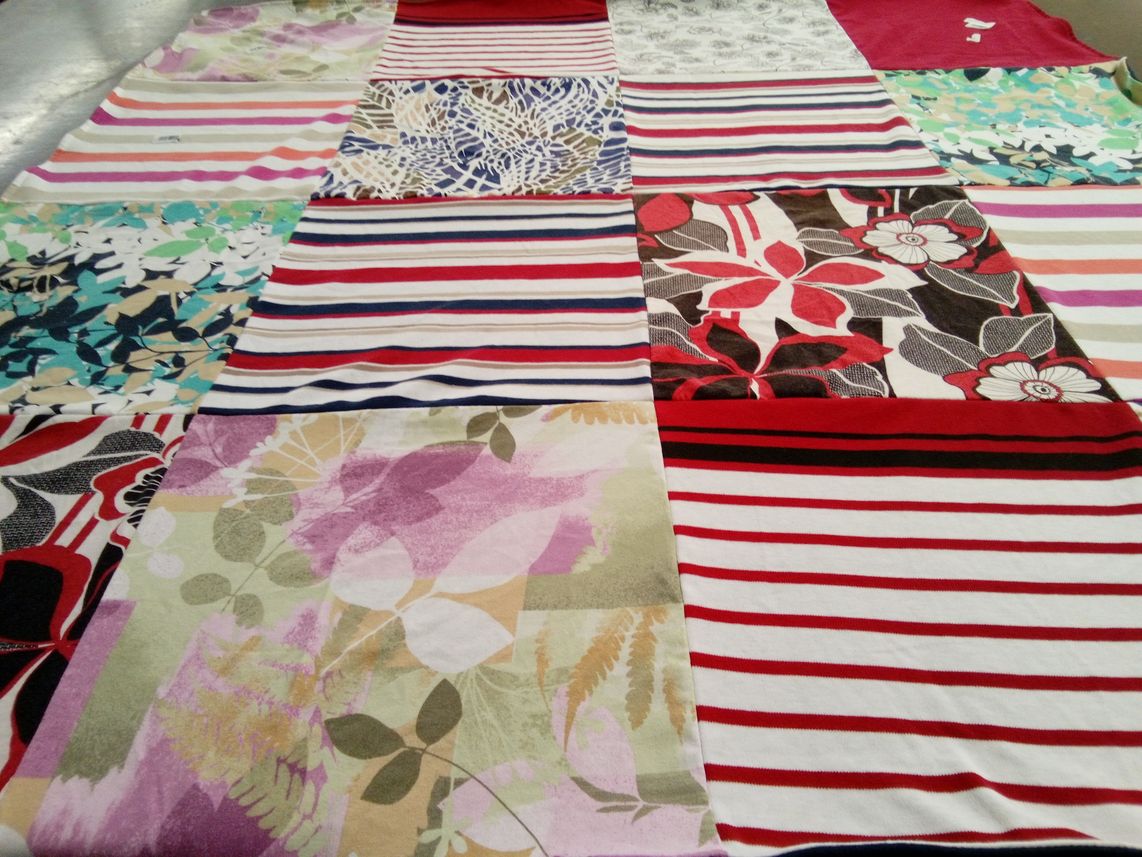 T-shirt quilt by Antoinette from PA