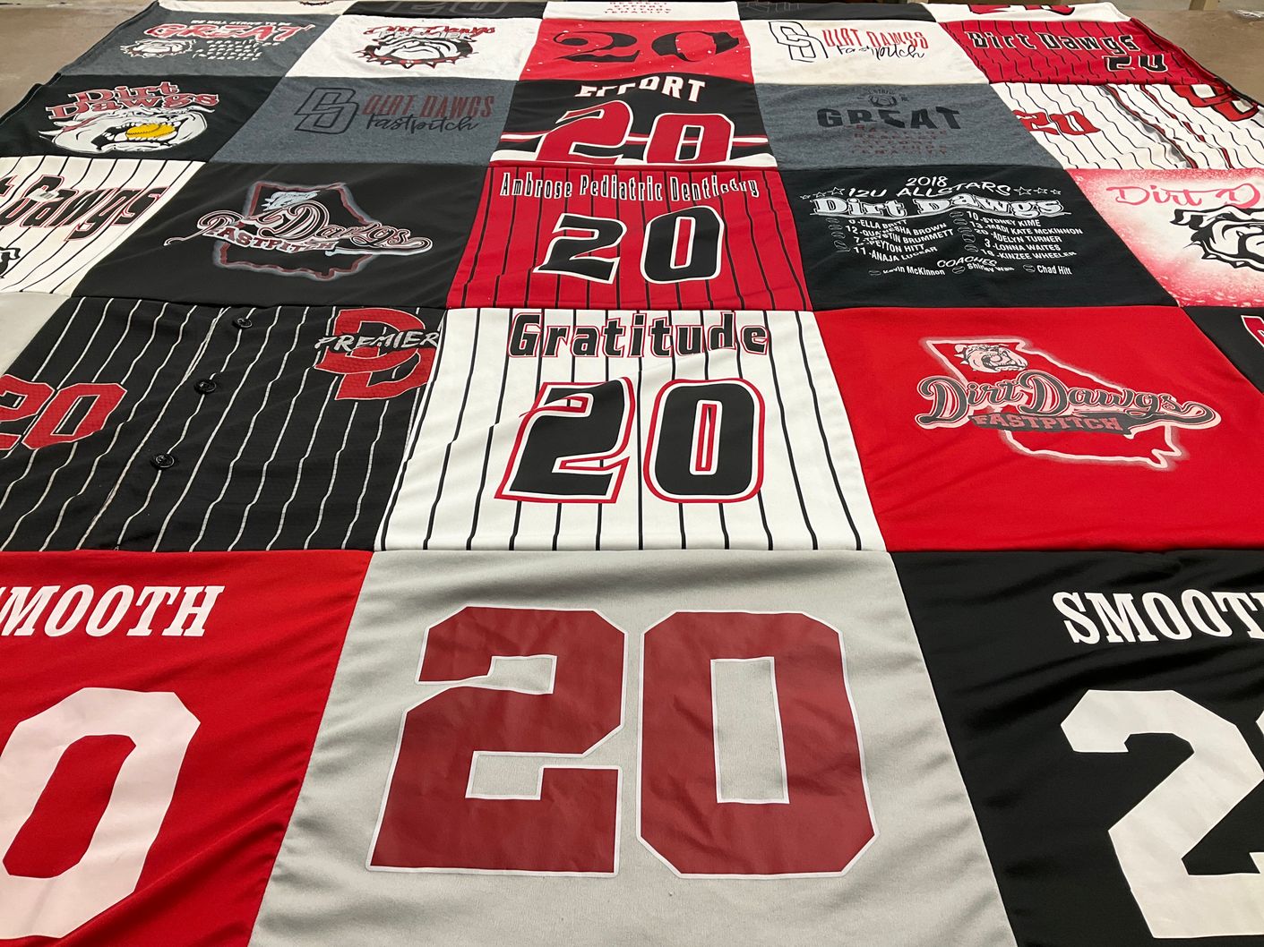 T-shirt quilt by Tammy from GA