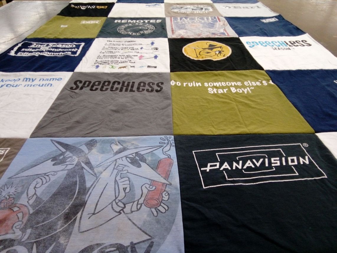 T-shirt quilt by Michael from OH