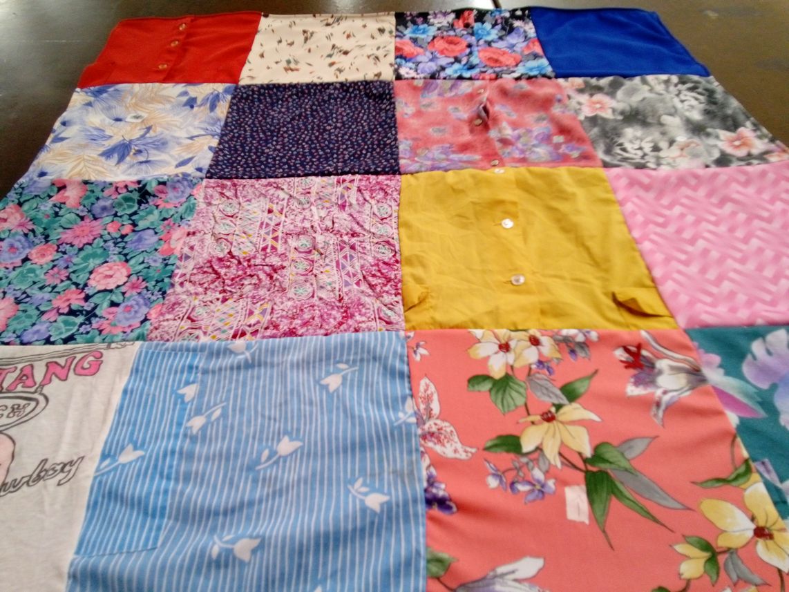 T-shirt quilt by John from CA