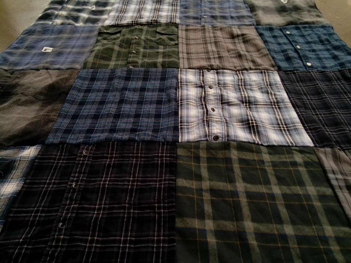 T-shirt quilt by cristina from IL