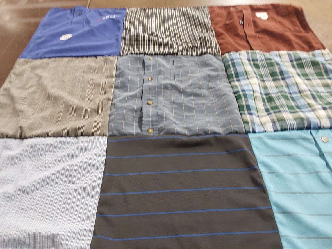 T-shirt quilt by Germaine from NY
