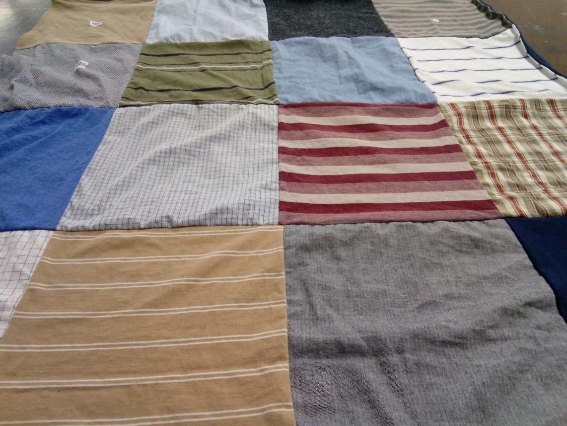 T-shirt quilt by Monica from CA
