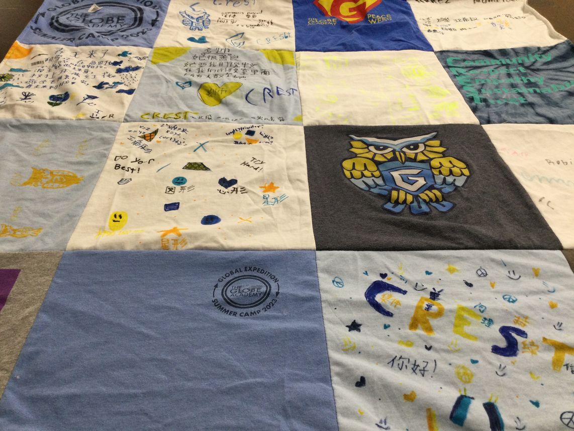 T-shirt quilt by Paige from GA