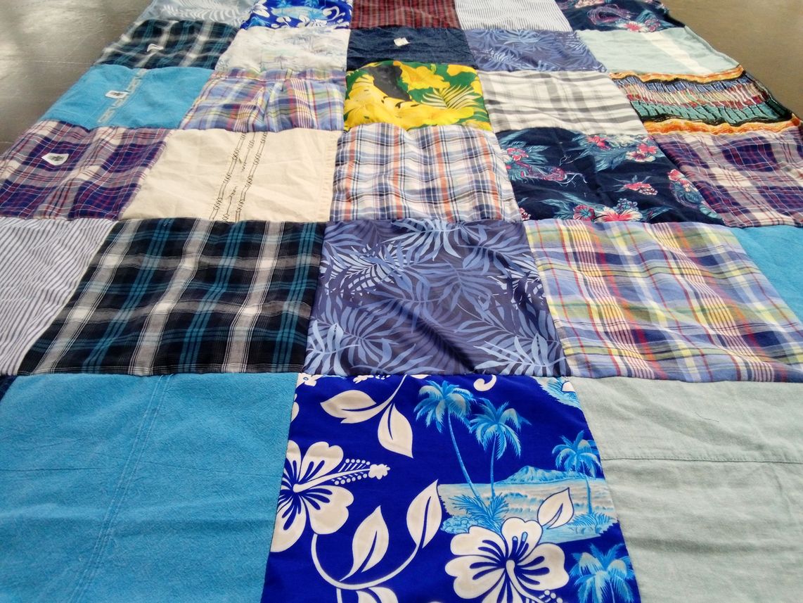 T-shirt quilt by Jessica from VT