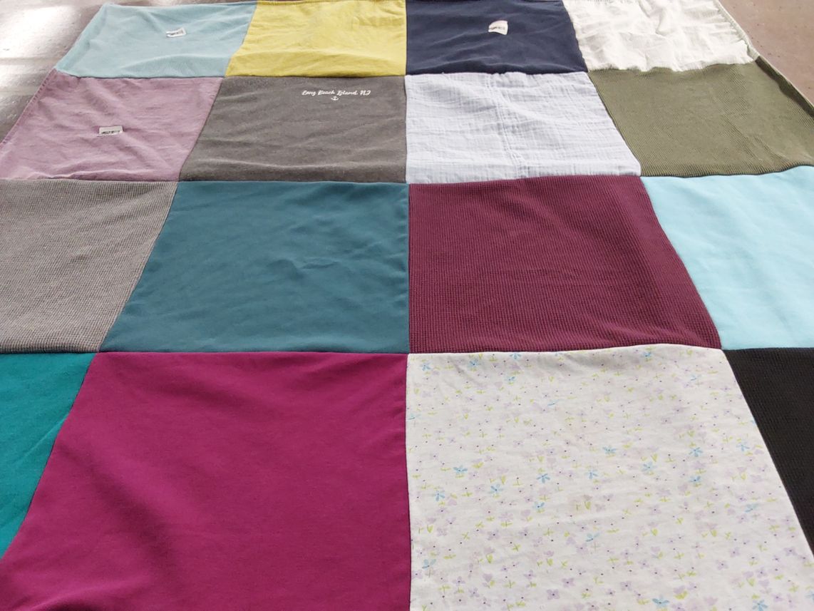 T-shirt quilt by Katherine from NJ
