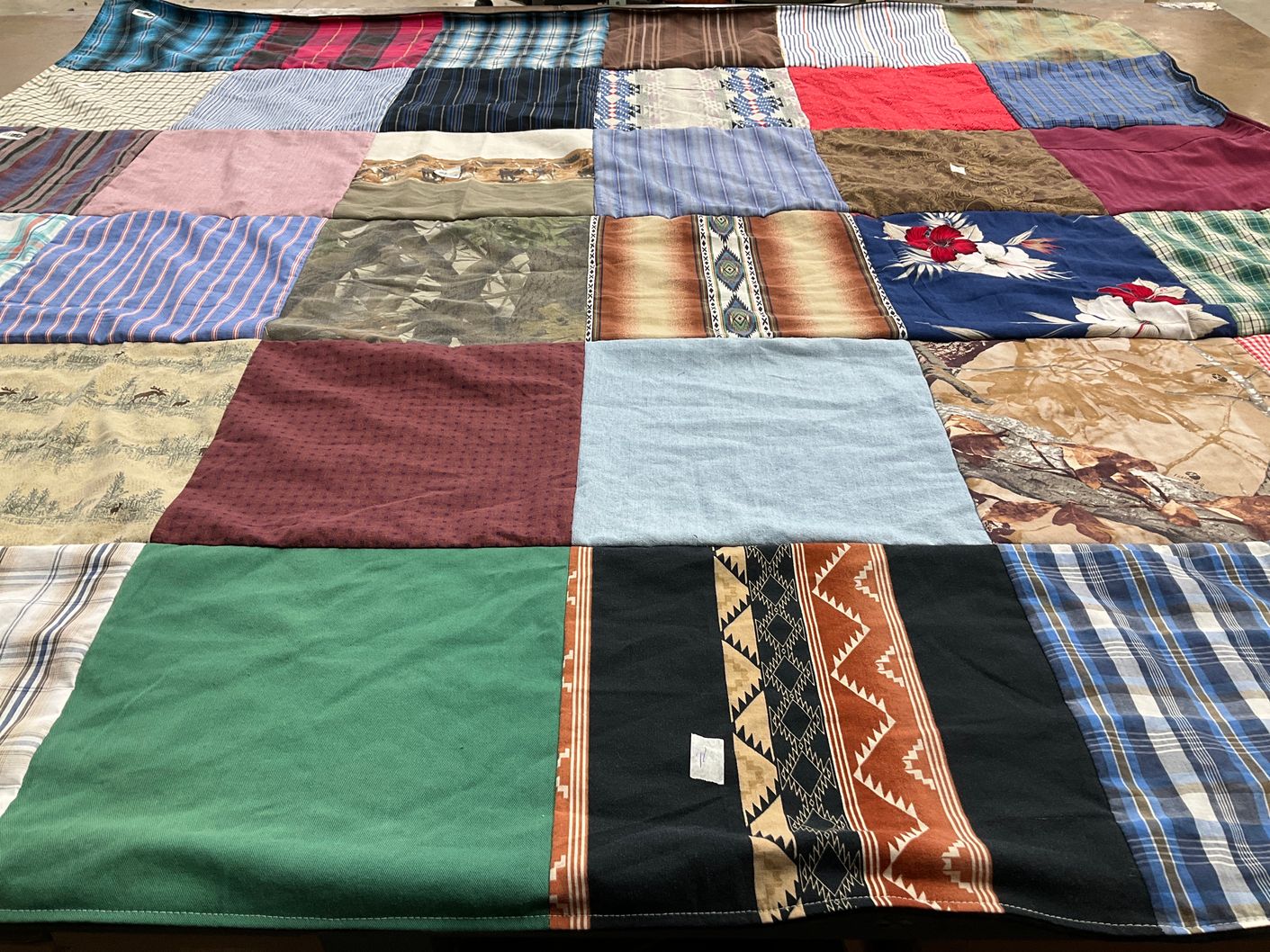 T-shirt quilt by Ruthellen from IA