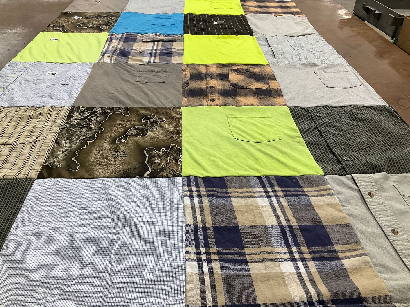 T-shirt quilt by Linda from DE