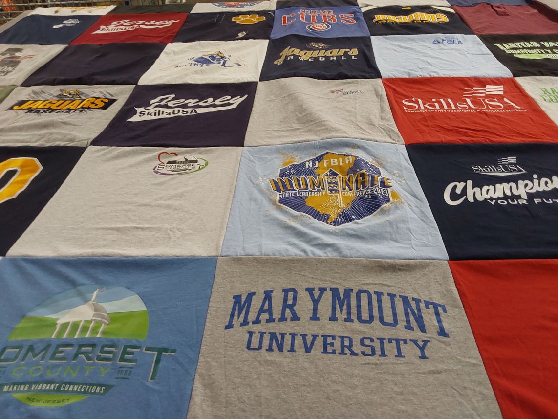 T-shirt quilt featuring jaguars baseball by James from NJ