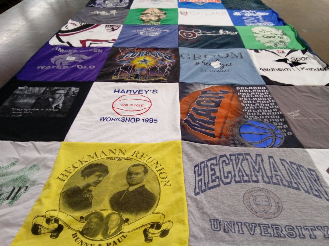 T-shirt quilt featuring orlando magic by Mike from VA