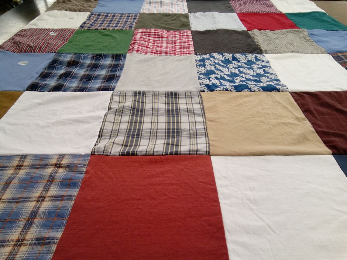 T-shirt quilt by Cassandra from SC