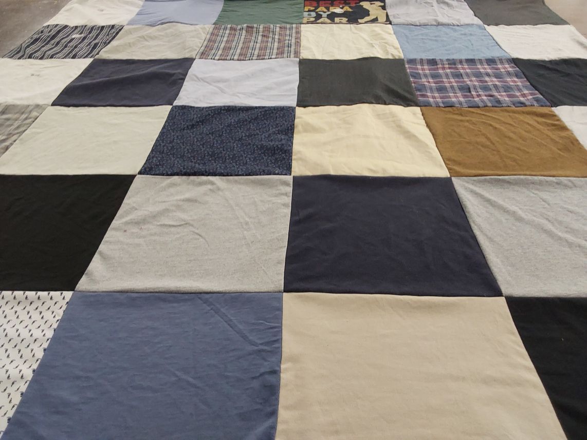 T-shirt quilt by Cassandra from SC