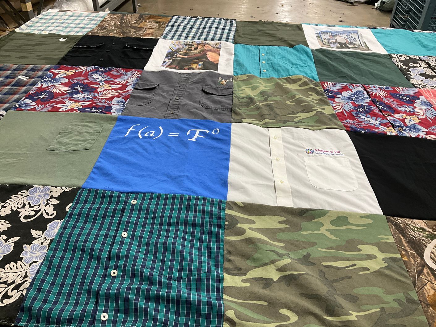 T-shirt quilt by Michele from FL
