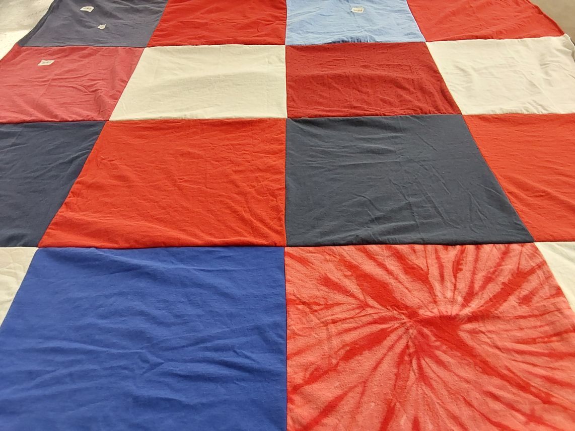 T-shirt quilt by Theresa from NJ