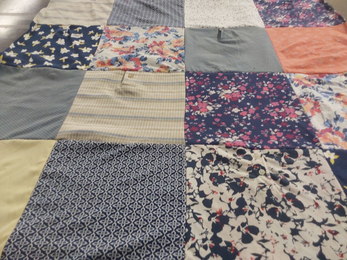 T-shirt quilt by Sheryl from CA