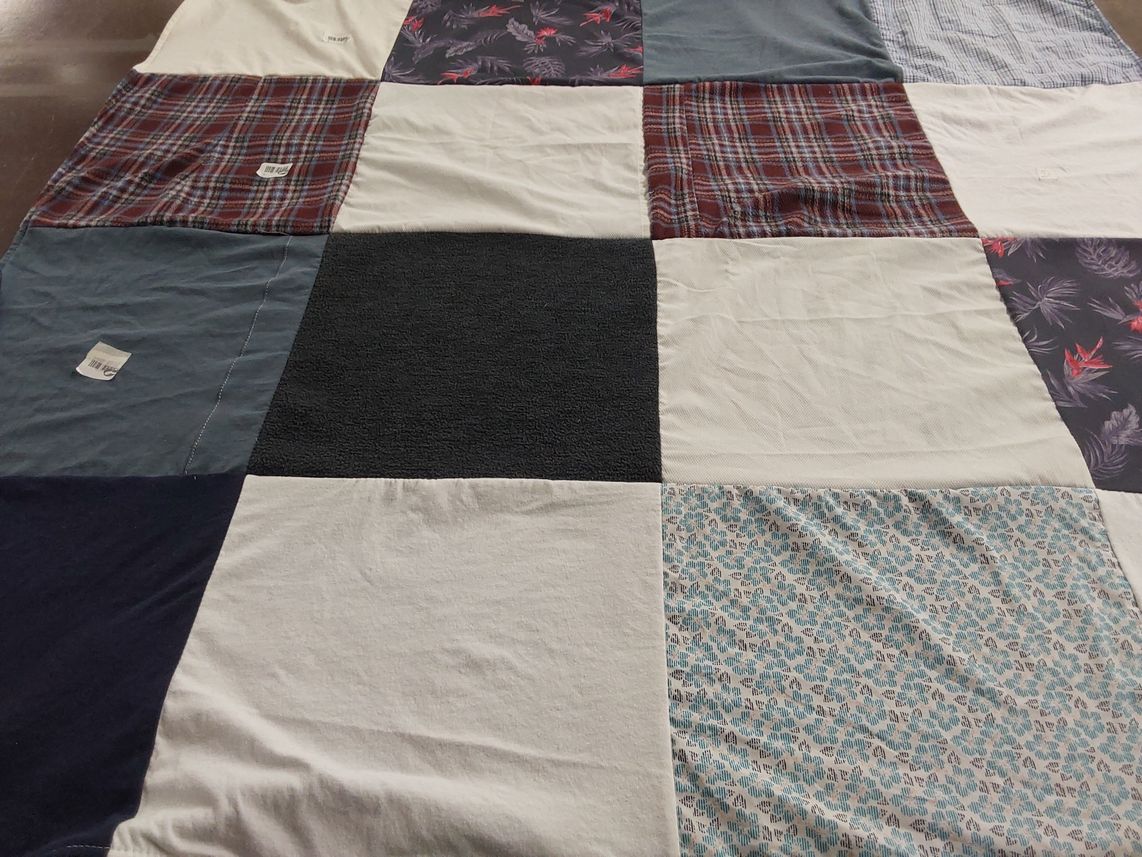 T-shirt quilt by Jackie from CT