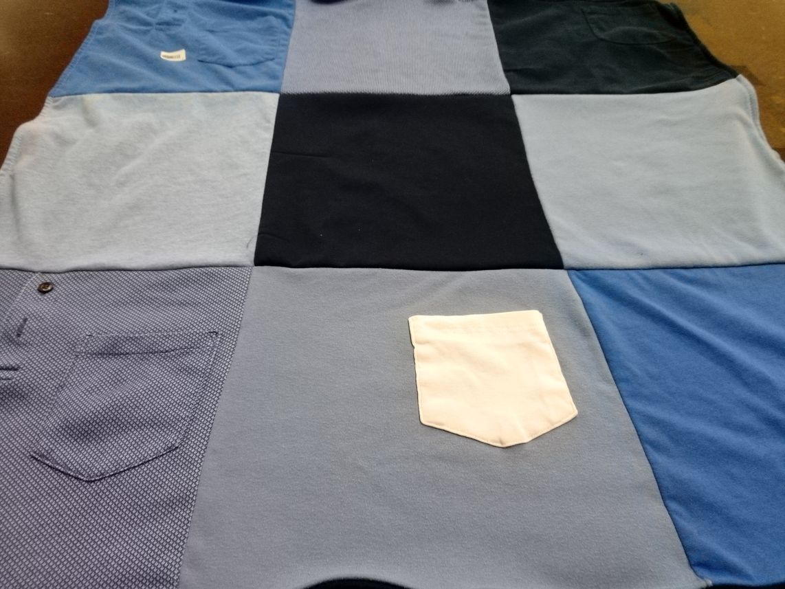 T-shirt quilt by Pauline from NV