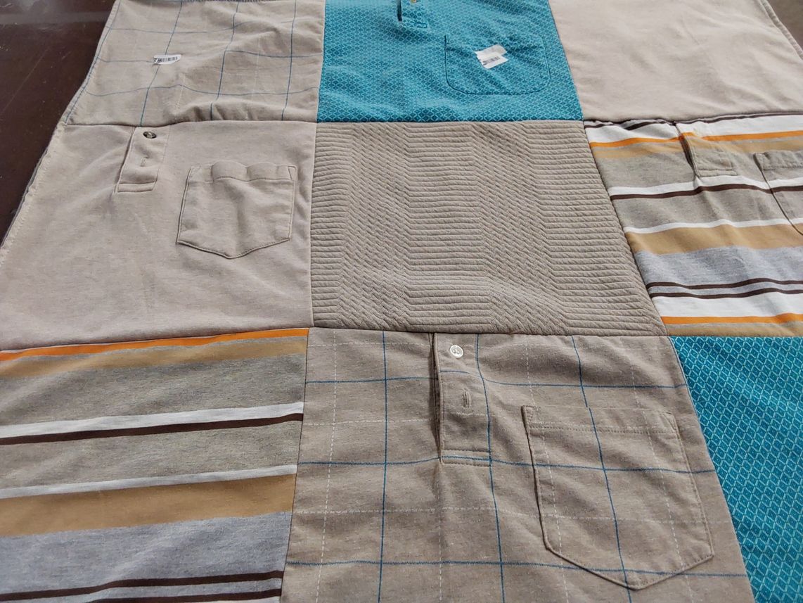 T-shirt quilt by Pauline from NV