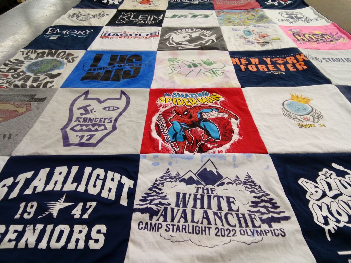 T-shirt quilt featuring jr rangers by Danielle from NJ