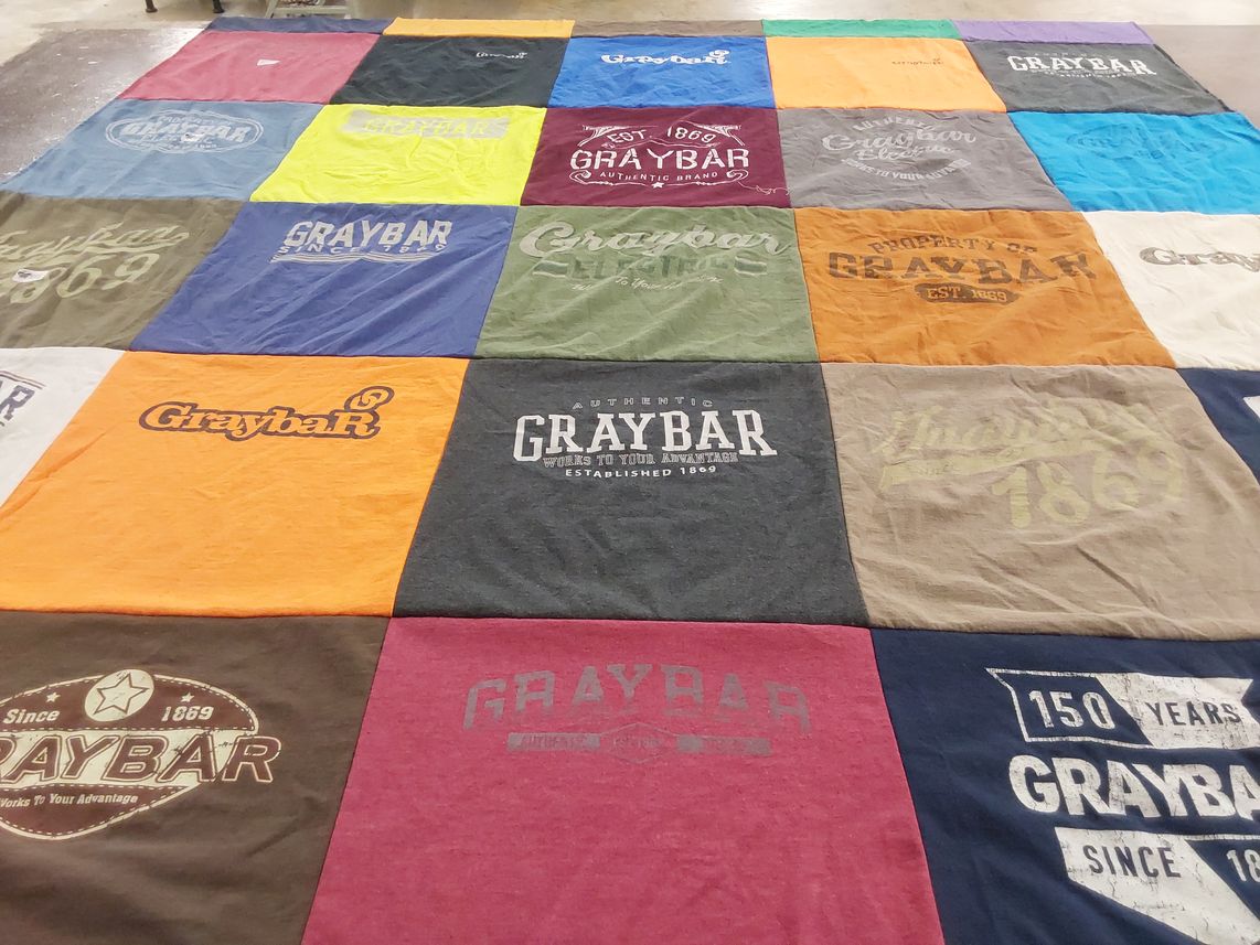 T-shirt quilt by Stephanie from GA