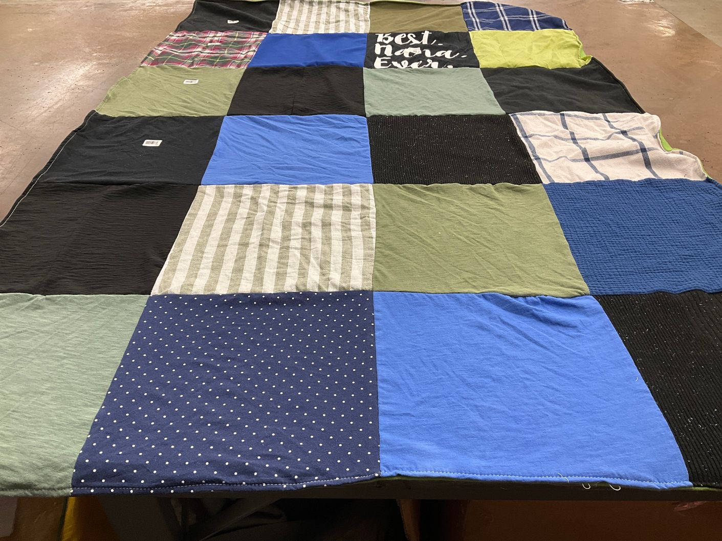 T-shirt quilt by Jennifer from AZ