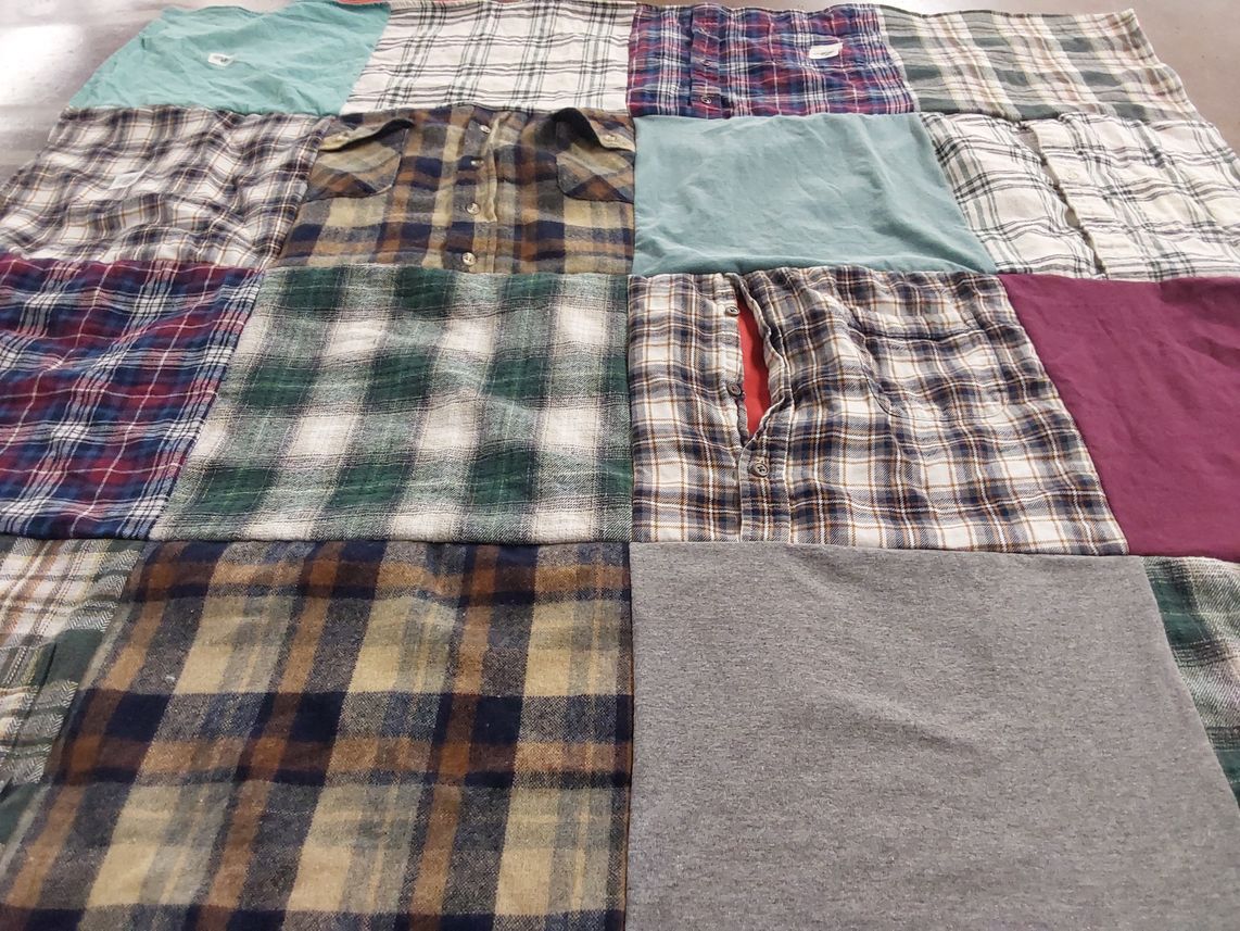 T-shirt quilt by Casey from WI