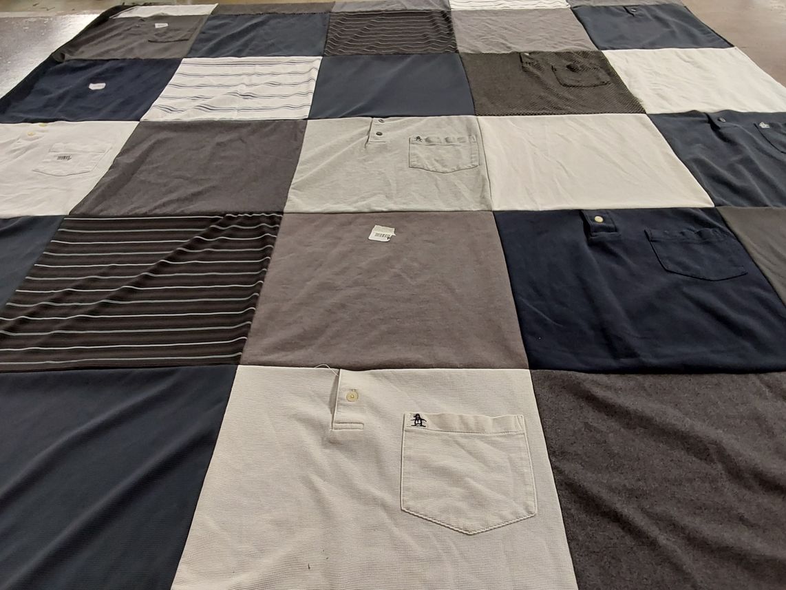 T-shirt quilt by Rebekah from TX