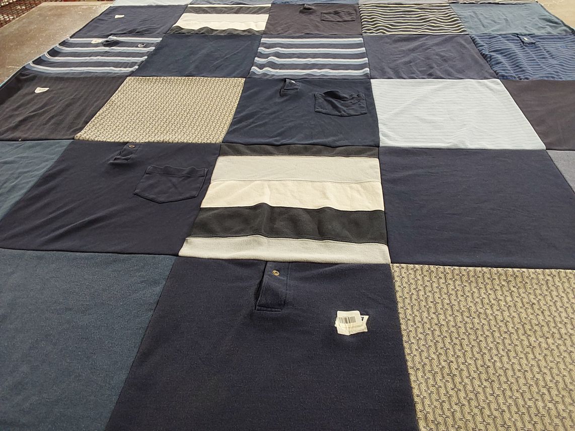 T-shirt quilt by Rebekah from TX