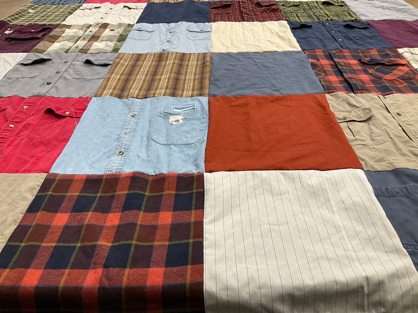 T-shirt quilt by Diana from NY