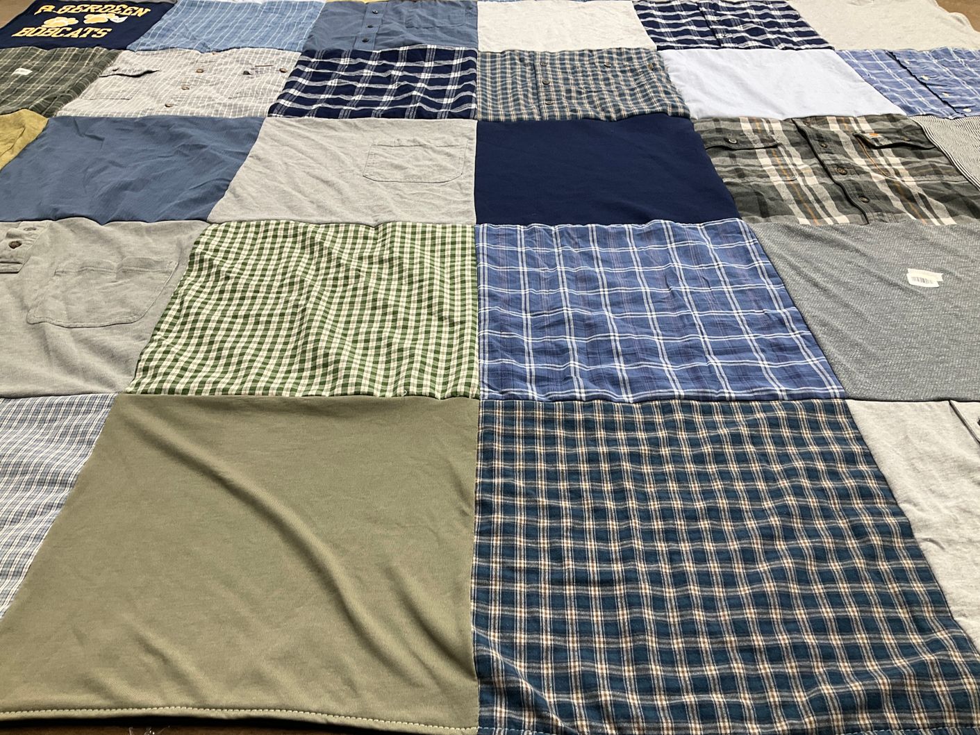 T-shirt quilt by Jennifer from WA