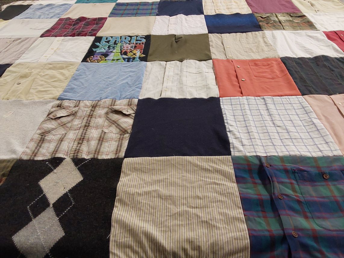 T-shirt quilt by Angie from TX